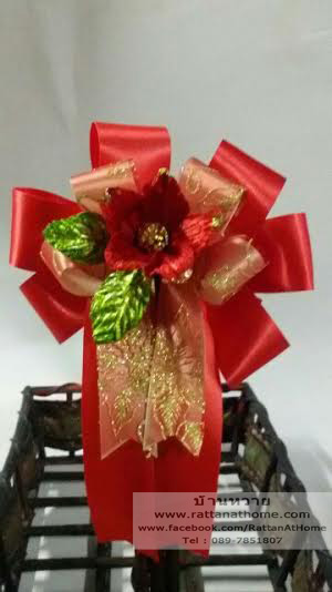 "งานตัวอย่าง" รับทำโบว์ติดกระเช้า โบว์ติดของชำร่วย โบว์ของขวัญ โบว์รางวัล โบว์ประกวด โบว์ติดรางวัล