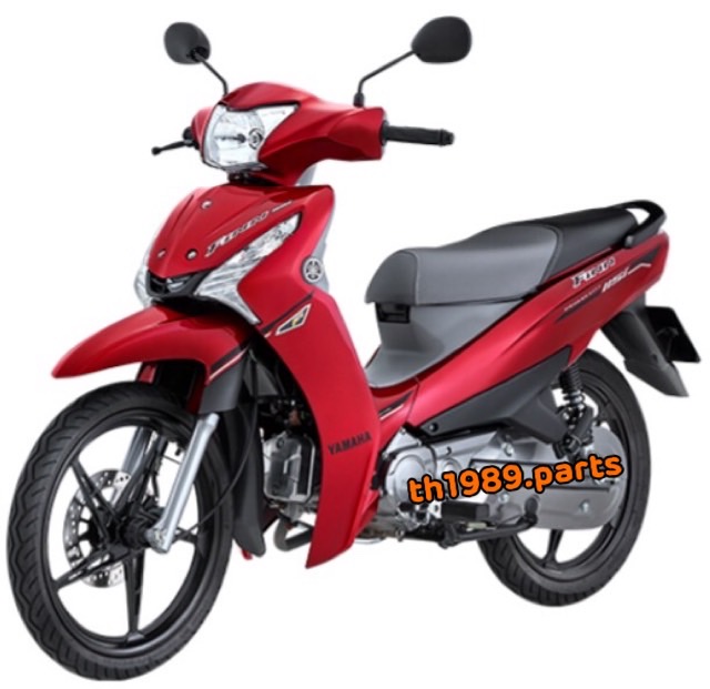 (ขวาR) B6F-F836L-00-PH ฝาคอนโซลข้างขวาสีแดงเข้มเงา (0779, DRMD) FINN 2023 (แม็กซ์ดำ,มือ) , 2024 (ซี่ลวด,มือ) อะไหล่แท้ YAMAHA