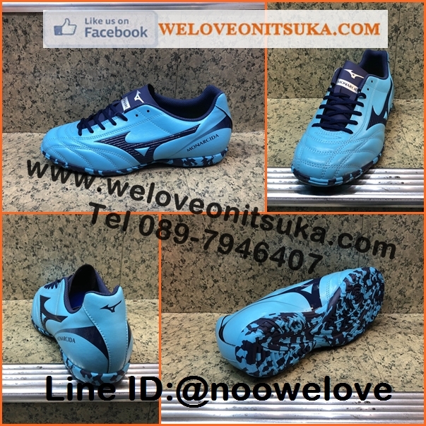 รองเท้าฟุตซอล Mizuno Monarcida 2 FS IN สีสวย เรียว คลาสสิค ตัวรองเท้าเป็นหนัง โดดเด่น ชัดเจน หนานุ่ม ใส่สบายเท้า P1GF182314