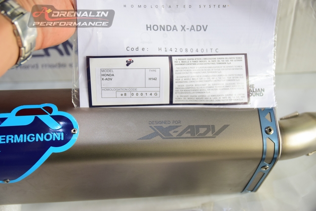 ท่อ Termignoni สลิปออน สำหรับ Honda Xadv (For Exhibition only)
