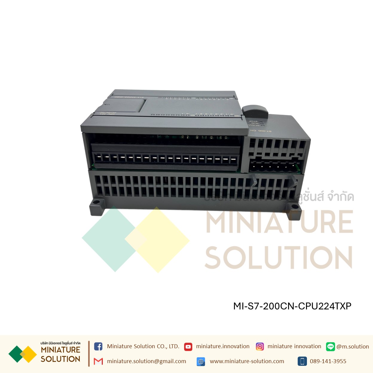 S7-200 CN PLC โมดูล รุ่น CPU222T/222R/224TXP/224RXP AC/DC/RLY 24VDC/220AC relay output DI24 DO10 DI24 DO10 DI8 DO6