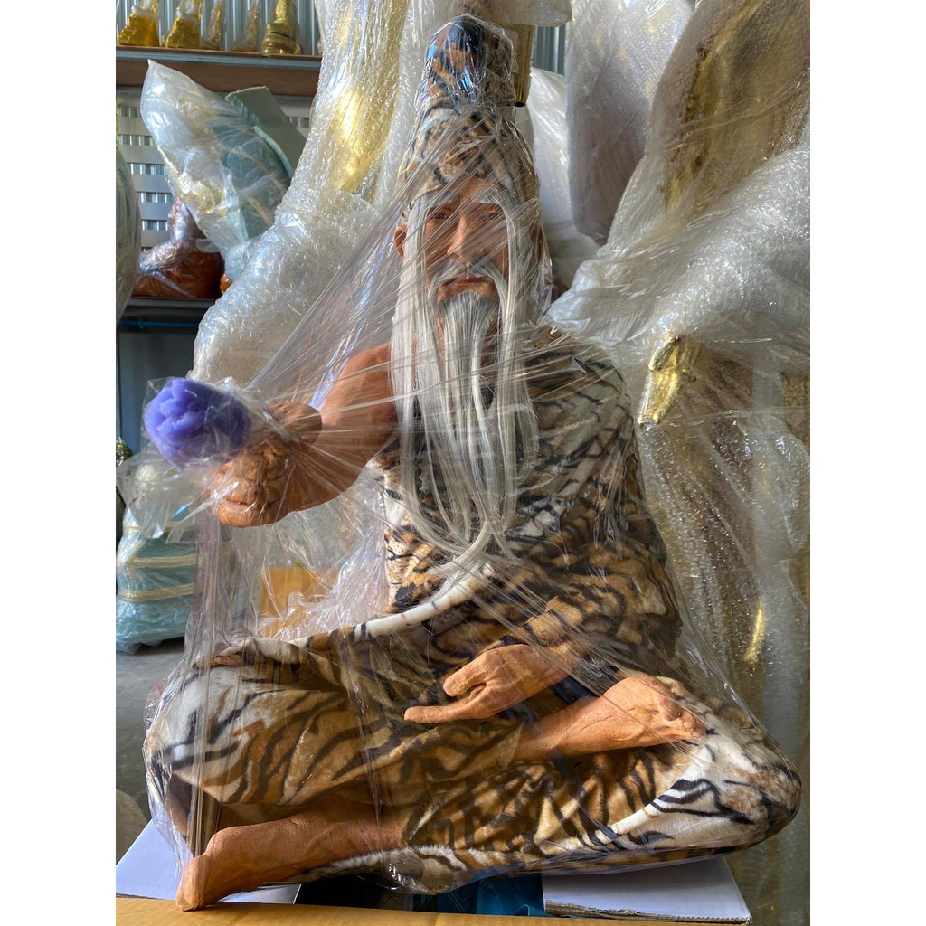 ปู่ฤาษี หน้าตัก 18 นิ้ว องค์ใหญ่ สูง 28 นิ้ว