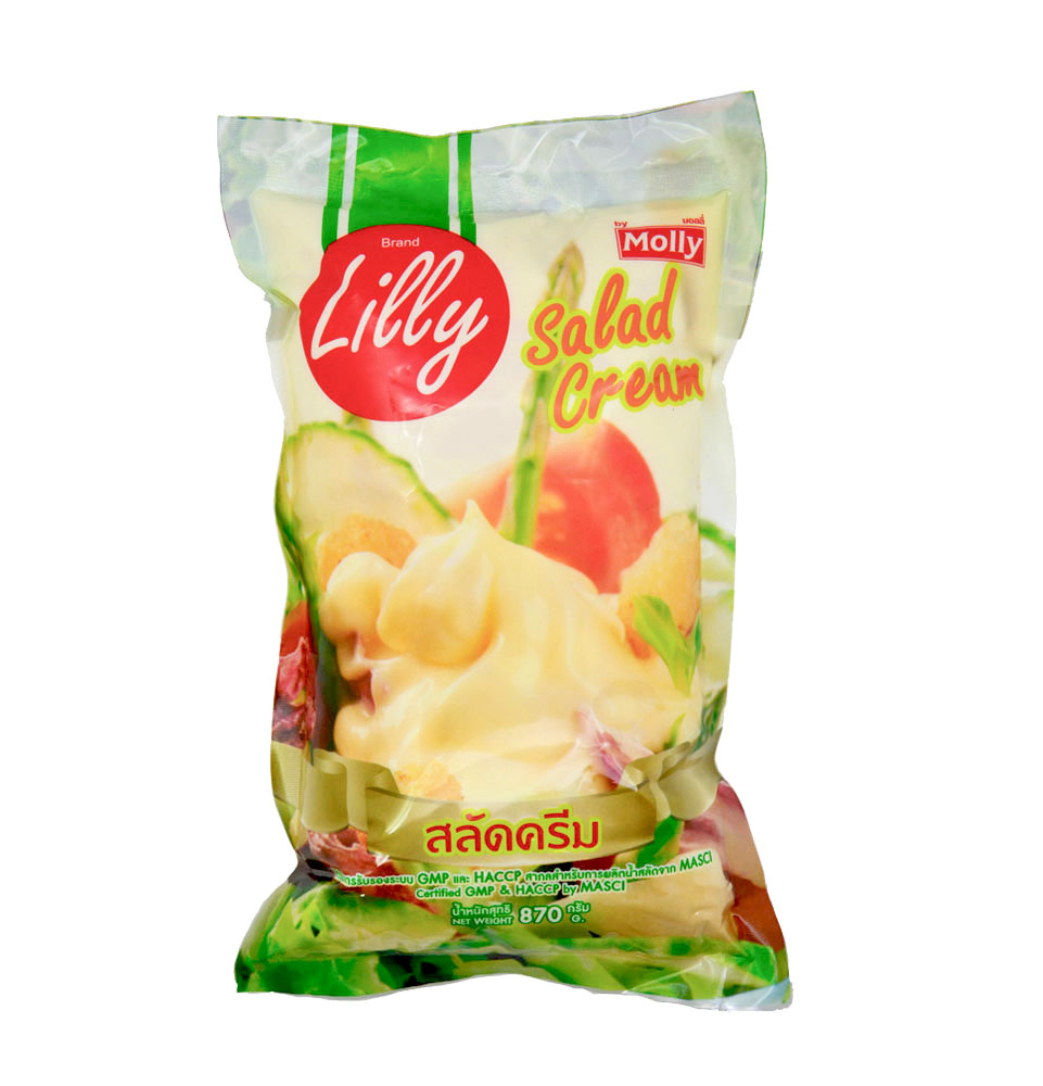สลัดครีม ลิลลี่ 870 กรัม Lilly Salad Cream 870 g. (05-2989)