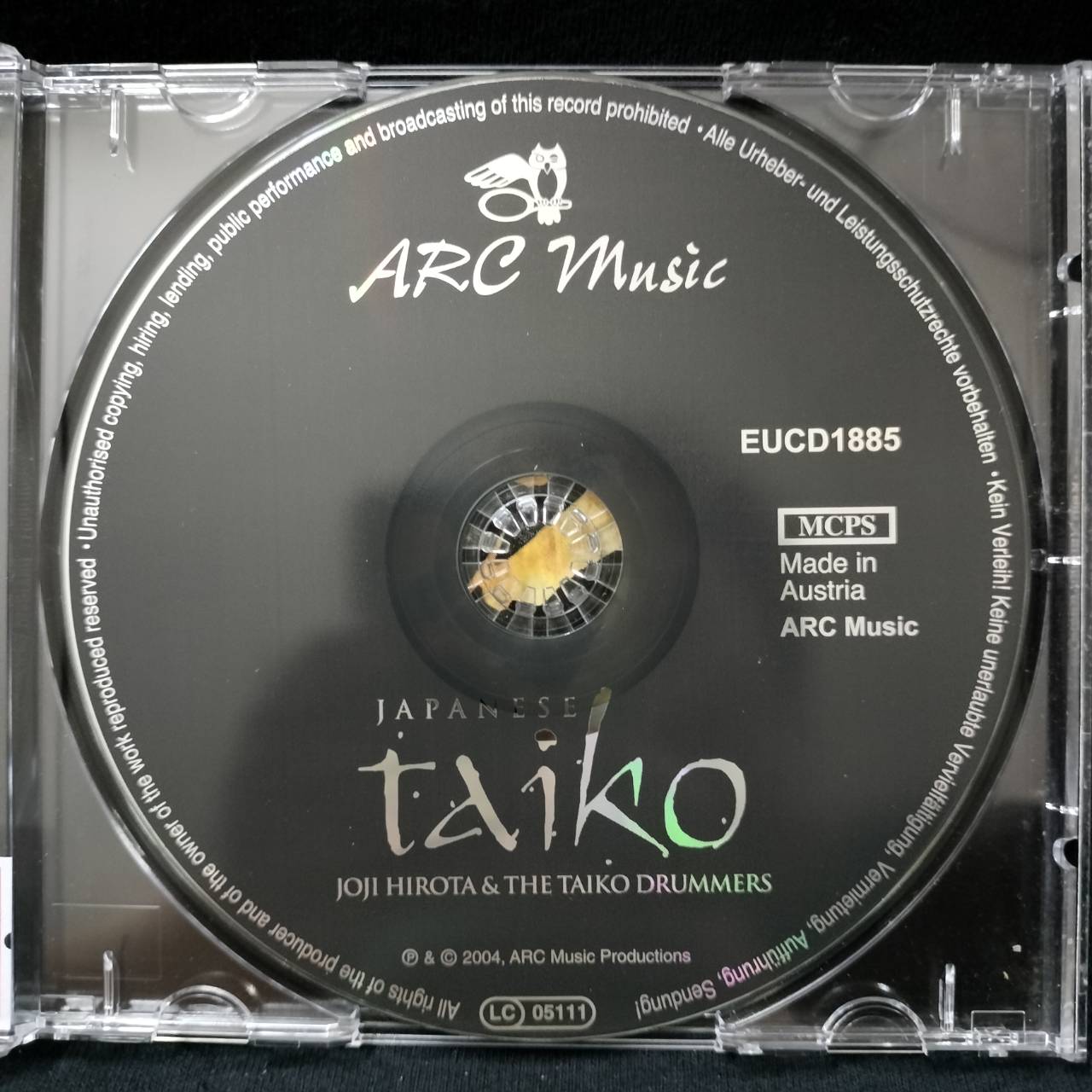 Joji Hirota & the Taiko Drummers – Japanese Taiko / AUSTRIA / แผ่นสวย