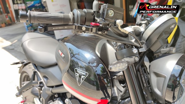 Evotech ก้านเบรค+ก้านคลัทช์ สำหรับ tiger 800 ทุกรุ่น