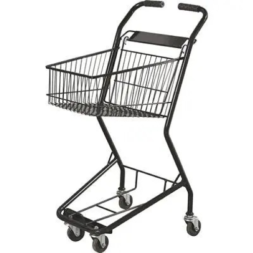 รถช้อปปิ้ง PEO HBE-Y-150L/PEO HBE-BG-150L สีน้ำเงิน/สีดำ รถเข็นตะกร้า 2 ชั้น สีดำ PEO HBE-J-11
