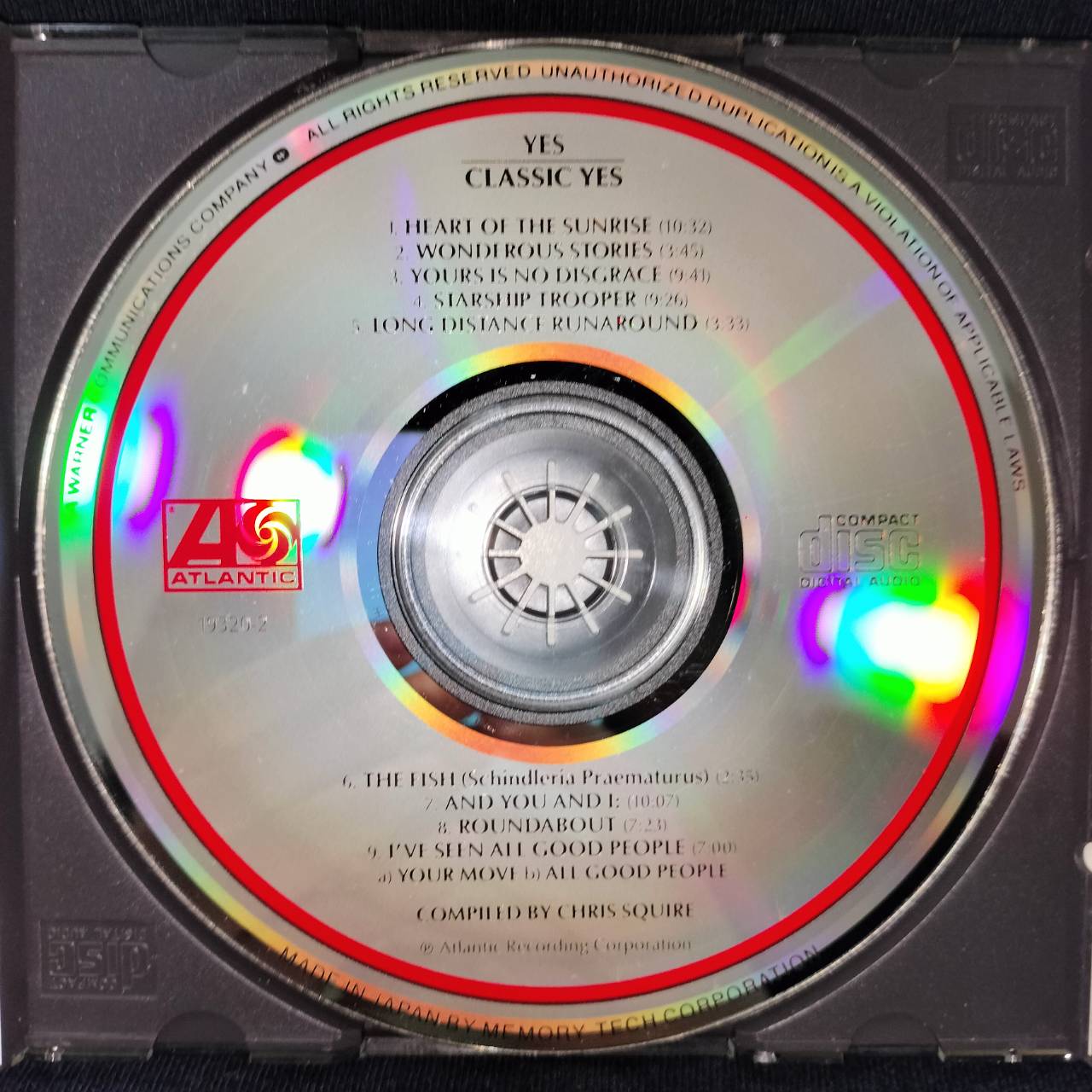 Yes – Classic Yes / JAPAN / แผ่นดี