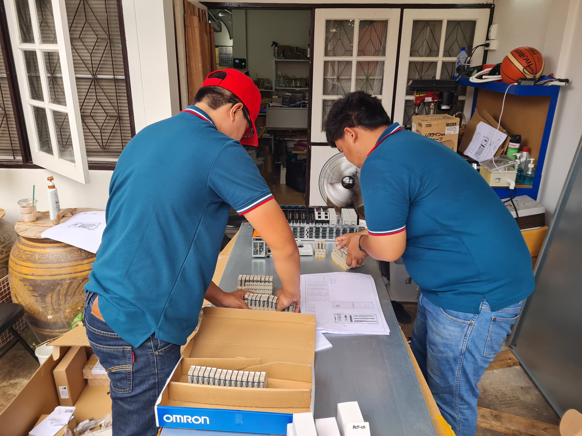 Assembly Wiring Control Box Allen-Bradley PLC