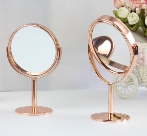 กระจกตั้งโต๊ะได้,กระจกตั้งโต๊ะขนาด14*9cm