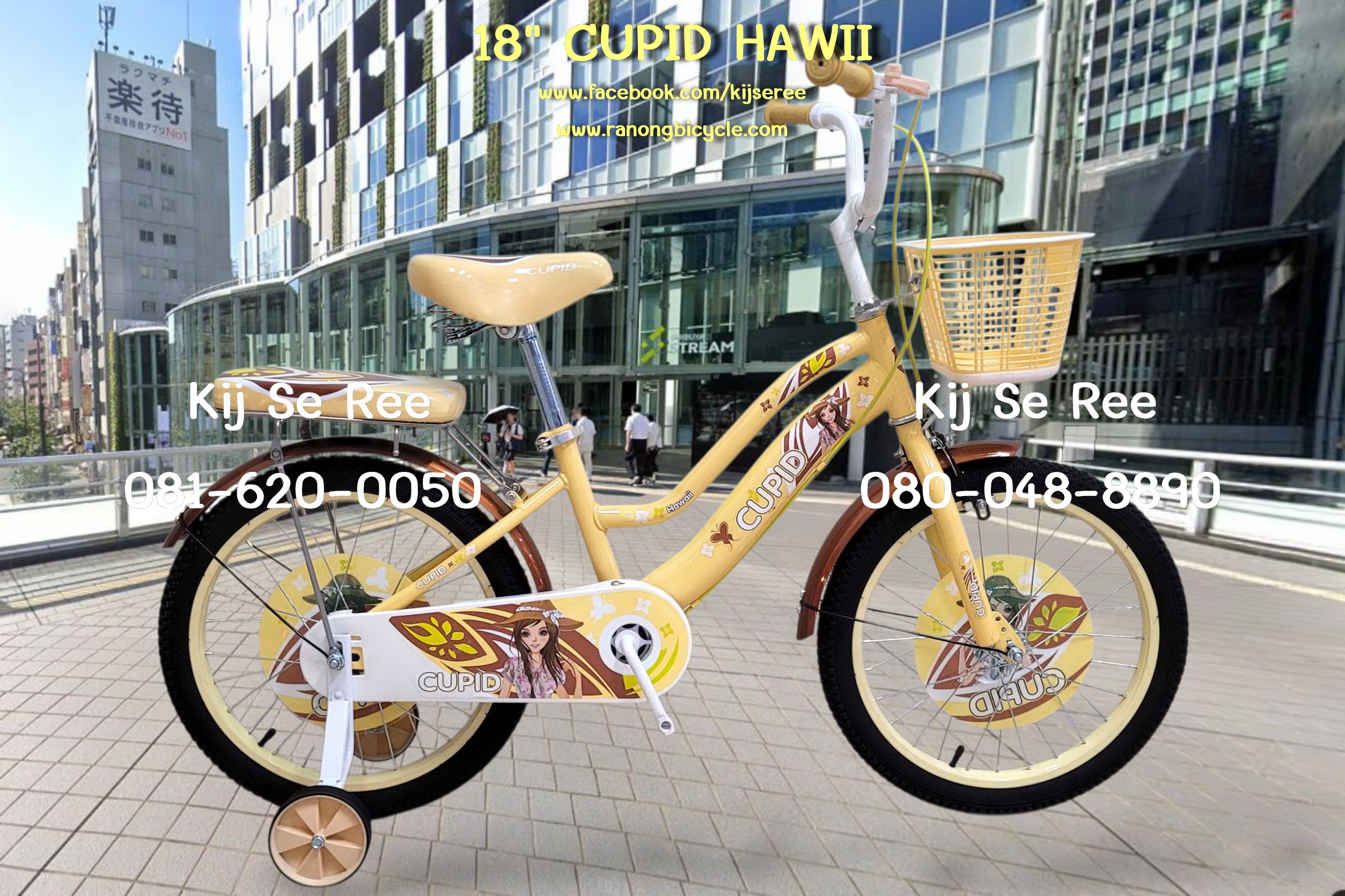 จักรยาน 18" CUPID รุ่น HAWII
