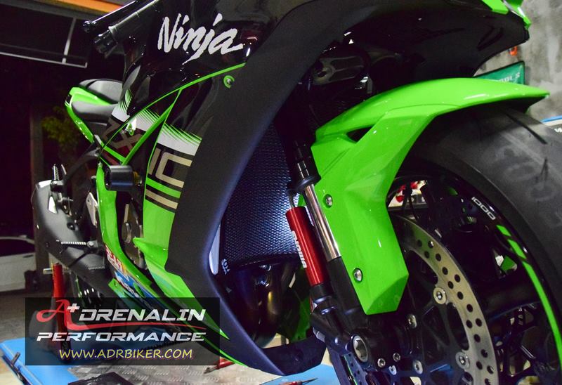 การ์ดหม้อน้ำ COX RACING สำหรับ ZX10 2016 ขึ้นไป