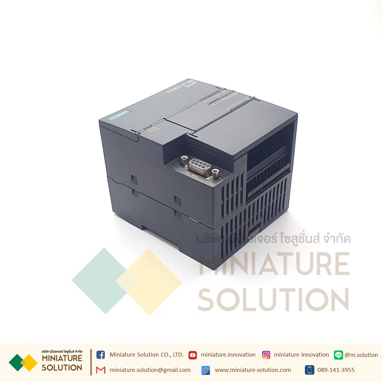 ซีเมนต์ SIMATIC S7-200 SMART PLC CPU SR20 SR30 SR40 ST20 ST30 CR20 SIEMENS analog module AE04 AE08 AM03 AM06 SB CM01 AQ01 AE01 (SR20)