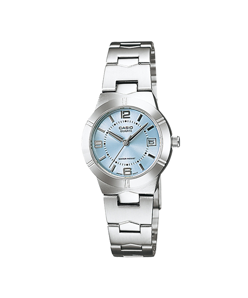 CASIO นาฬิกาข้อมือ นาฬิกากันน้ำ นาฬิกาของแท้ ประกันศูนย์ CMG 1 ปี รุ่น LTP-1241D-2A