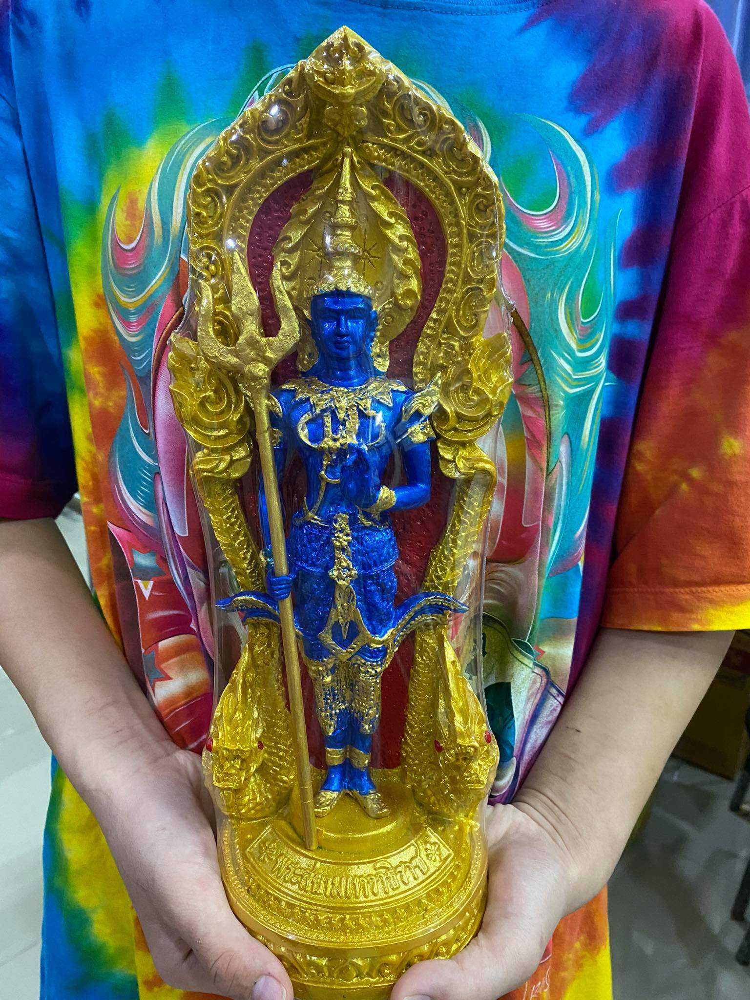 พระสยามเทวาธิราช สูง 14 นิ้ว