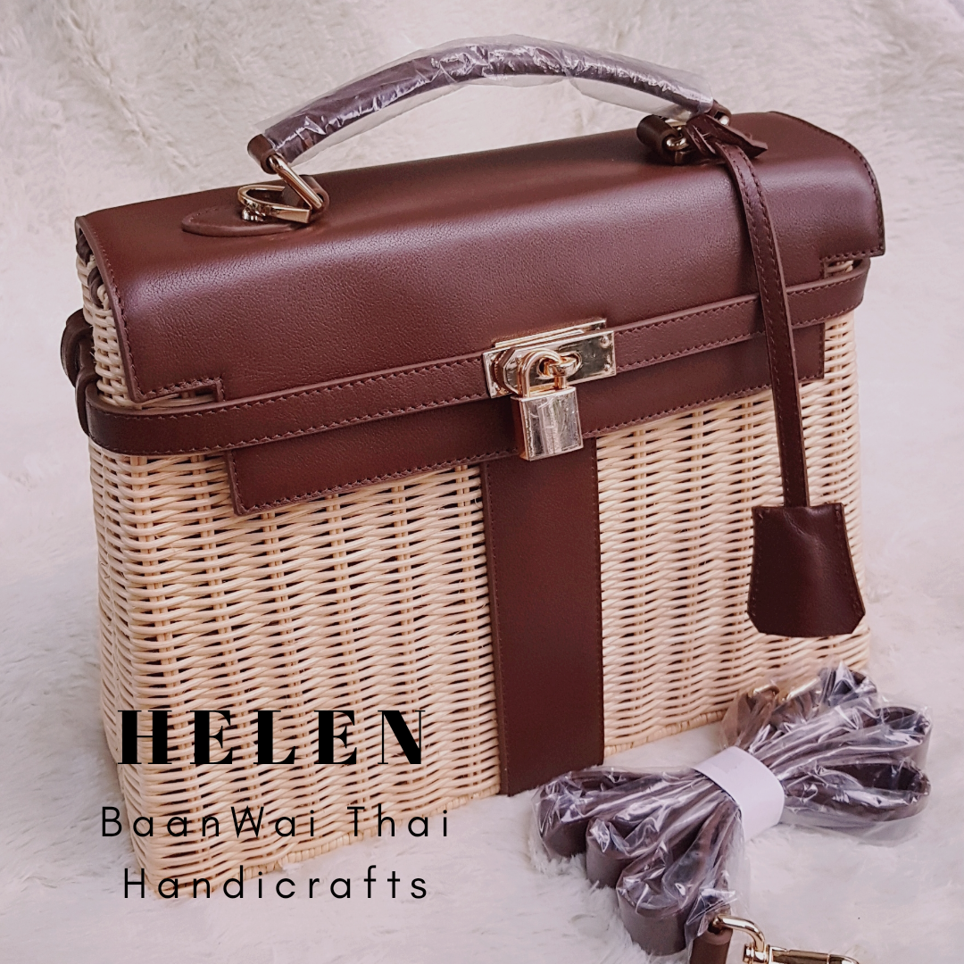 กระเป๋าหวายรุ่น Helen