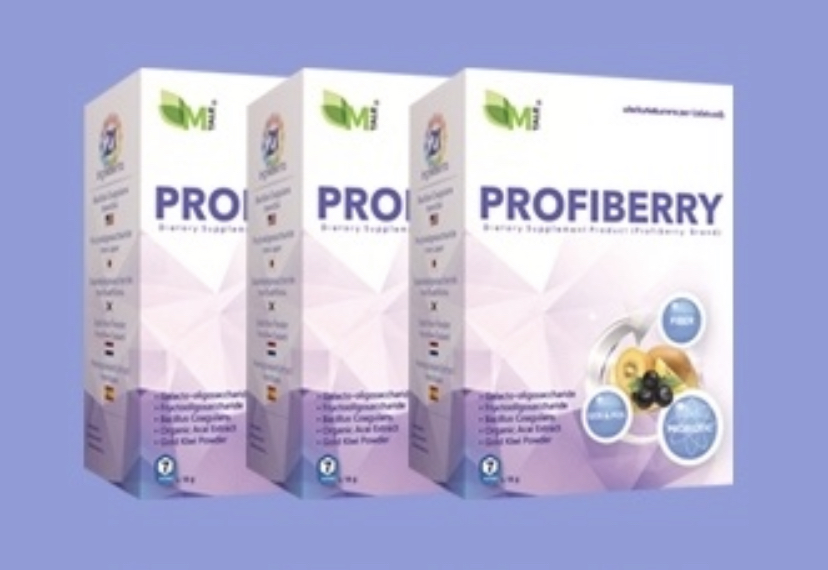 โพรไบโอติก ไฟเบอร์ดีท็อกซ์ PROFIBERRY 3 กล่อง