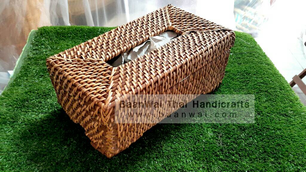 กล่องทิชชูหวาย กล่องทิชชูสาน