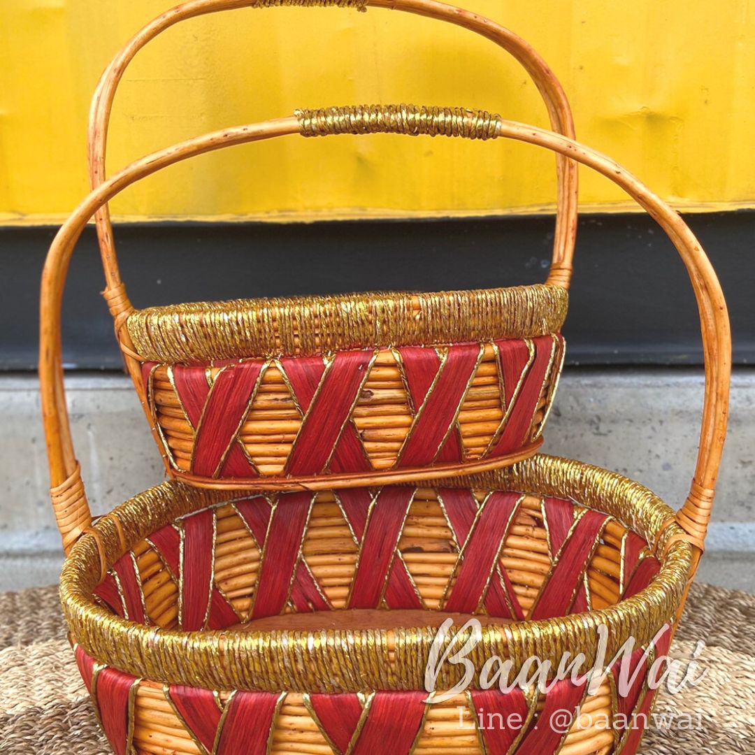 กระเช้า Code-005 VIP ทรงเหลี่ยม