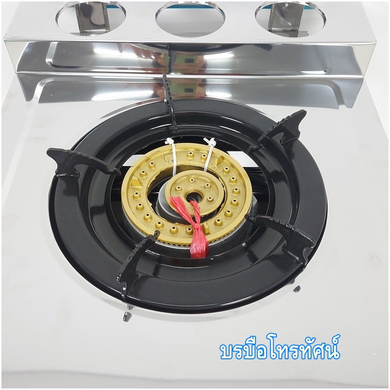 เตาแก๊สตั้งพื้นหัวเดี่ยว UD, จระเข้ ,เพชร เตาชั้นเดี่ยว ขาสีหน้าสแตนเลส