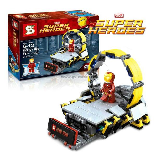 เลโก้จีน SY303 ห้องแล๊บ Ironman