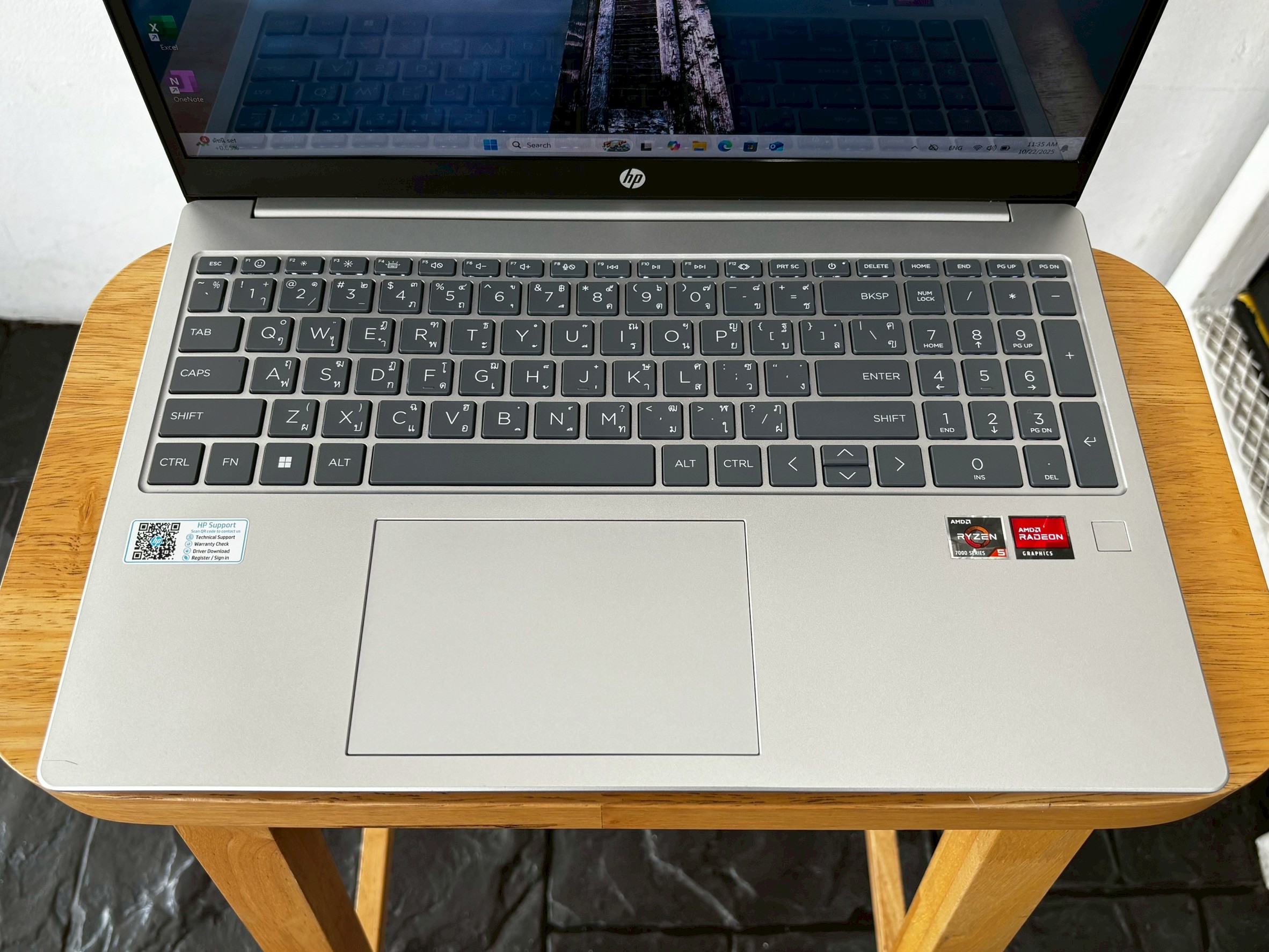 HP Laptop 15-FC0057AU Silver