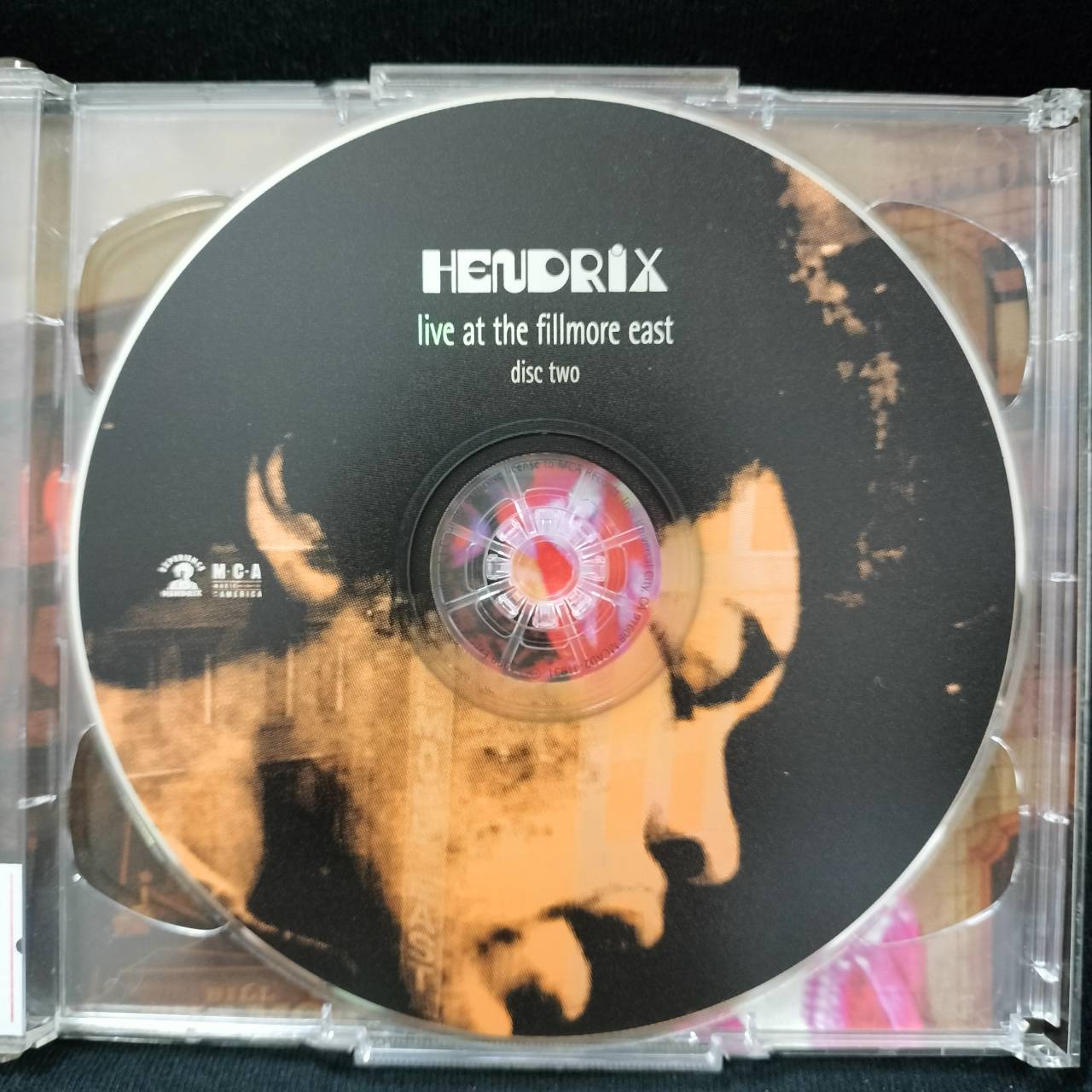Jimi Hendrix – Live At The Fillmore East / USA / ถาดเปิดปิดในกล่องหัก / 2CD / แผ่นดี