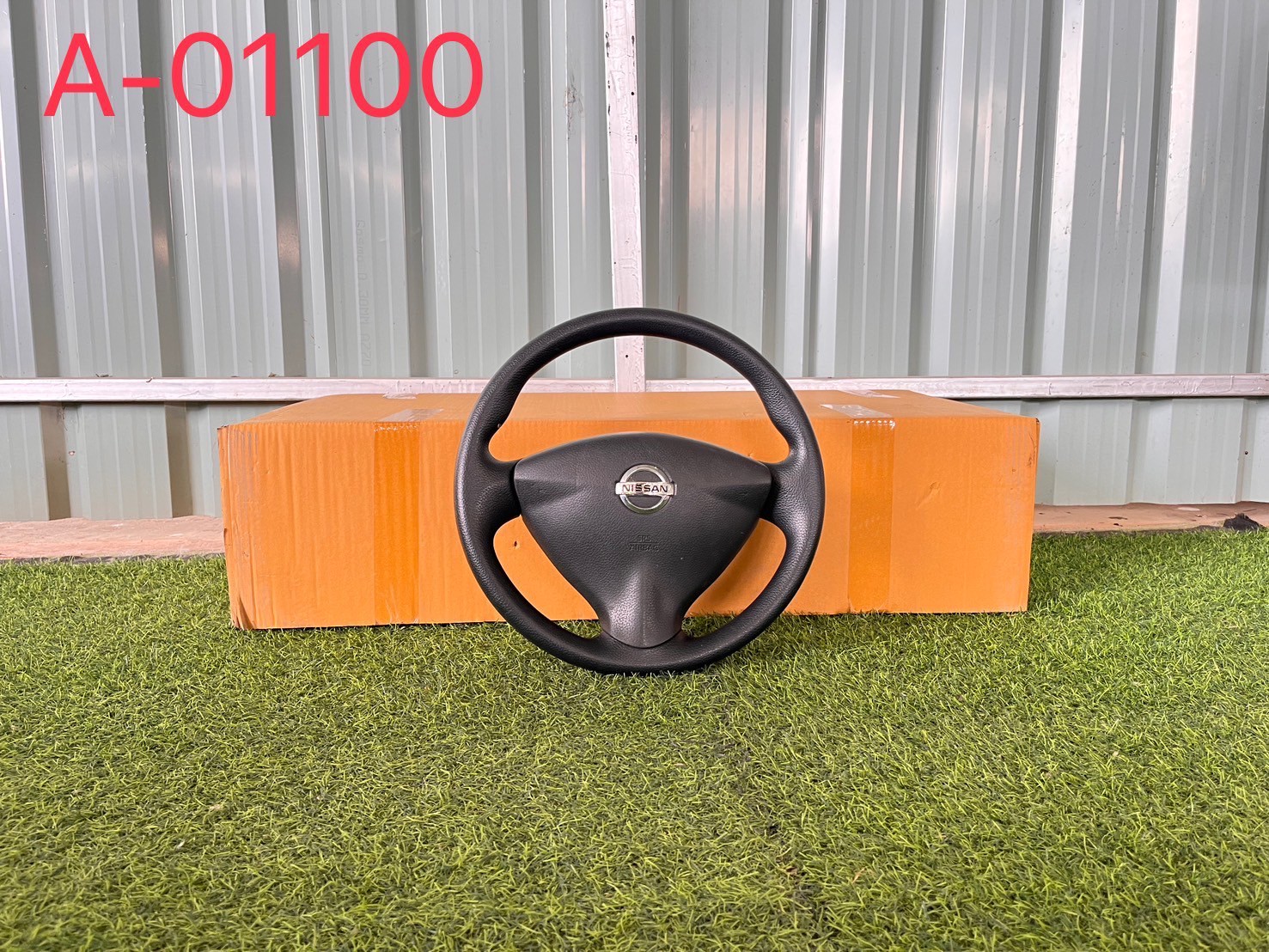 พวงมาลัย Nissan March 2011 แท้ถอด