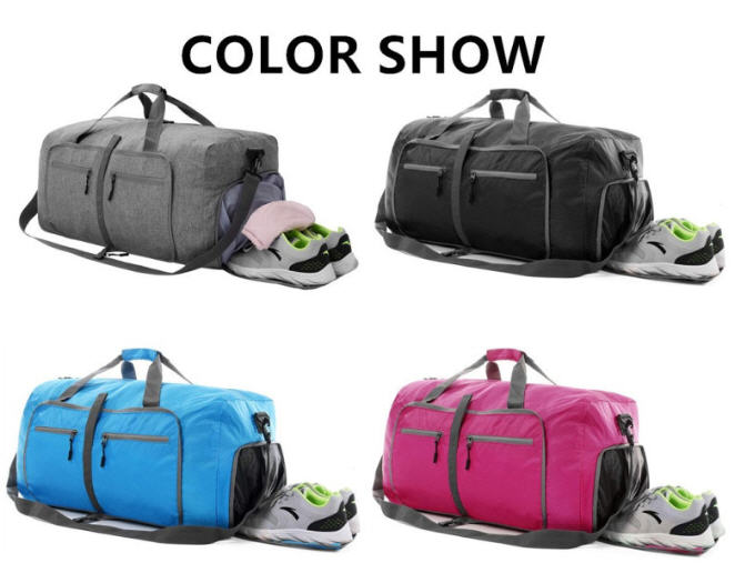 กระเป๋าใส่เสื้อผ้า,กระเป๋าใส่เสื้อผ้าพับได้,กระเป๋าพับได้,65L