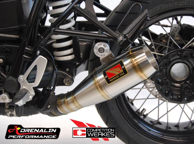 ท่อ Competition werkes slip-on สำหรับ BMW R9T 2014+ ท่อทรงสั้น (For Exhibition only)