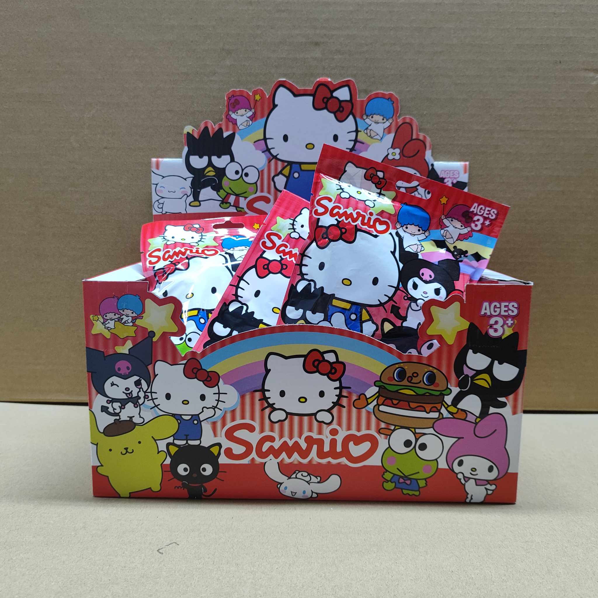 ของเล่น ซองสุ่ม โมเดล Sario แถมการ์ด 3ใบ