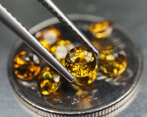 มาลีการ์เน็ต (Mali Garnet) 2.77 กะรัต 8 ชิ้น