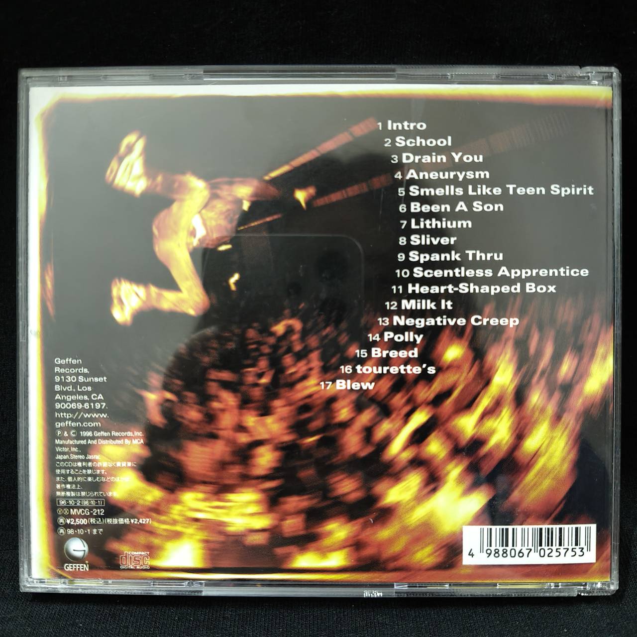 Nirvana – From The Muddy Banks Of The Wishkah / JAPAN / แผ่นดี / มี Obi