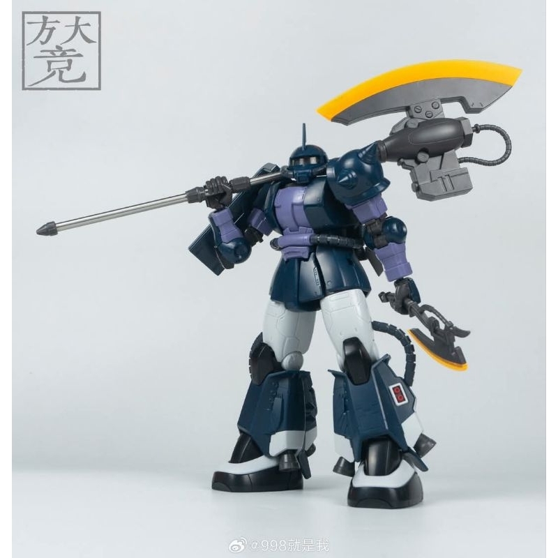 FANG DAJING - 1/72 UNICORN + ZAKU BLACK TRI STAR