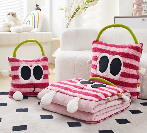 หมอนผ้าห่ม,หมอนผ้าห่มตุ๊กตา,หมอนตุ๊กตาผ้าห่ม,ขนาด40*40cm,ขนาด50*50cm