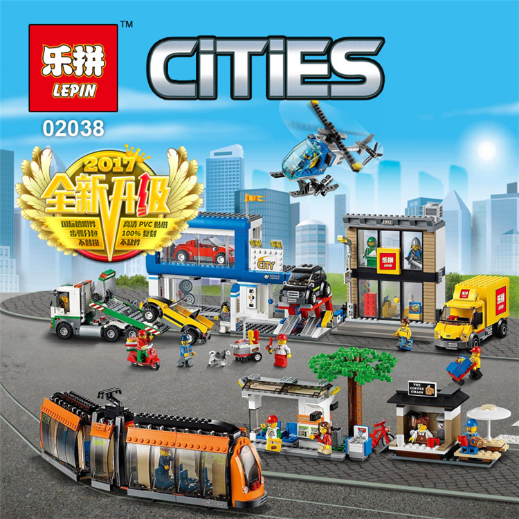 เลโก้จีน LEPIN.02038 ชุด City Square