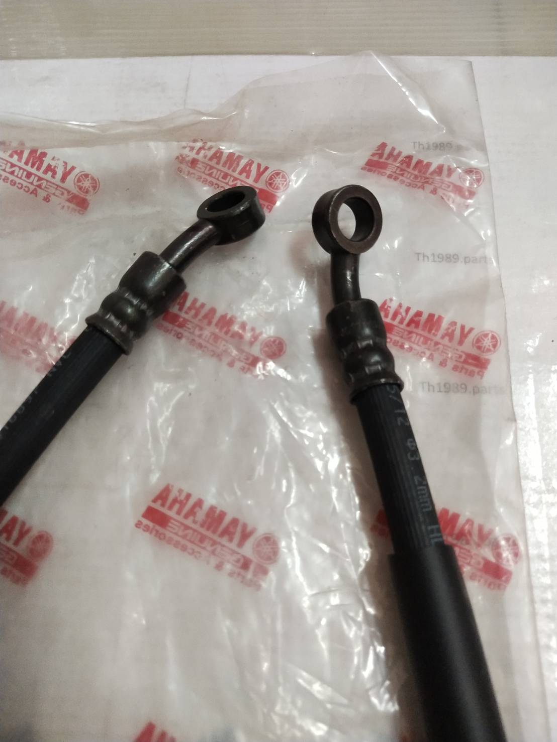 สายน้ำมันดิสค์เบรคหน้า SPARK 115i ปี2013 อะไหล่แท้ YAMAHA 1FC-F5872-00 รหัสทดแทน 1FC-F5872-10