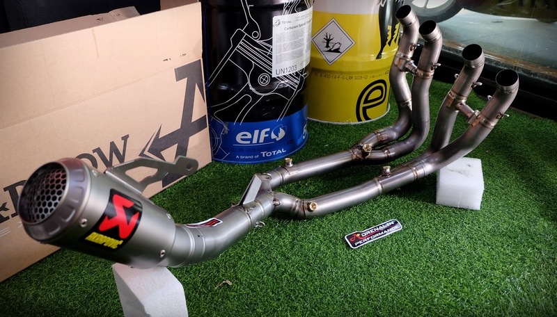 Arrow คอฟูล สำหรับ S1000RR 2020+ ไทเทเนียม และ แสตนเลส (For Exhibition only)