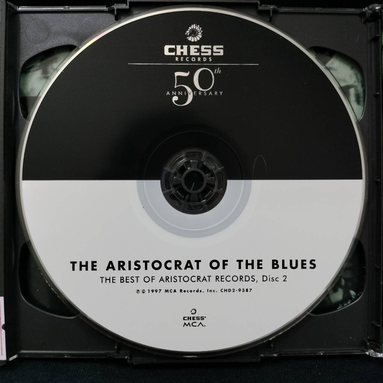 Various – The Aristocrat Of The Blues - The Best Of Aristocrat Records / USA / ปกเจาะ / ปกในมีจุดเหลือง / 2CD / แผ่นดี
