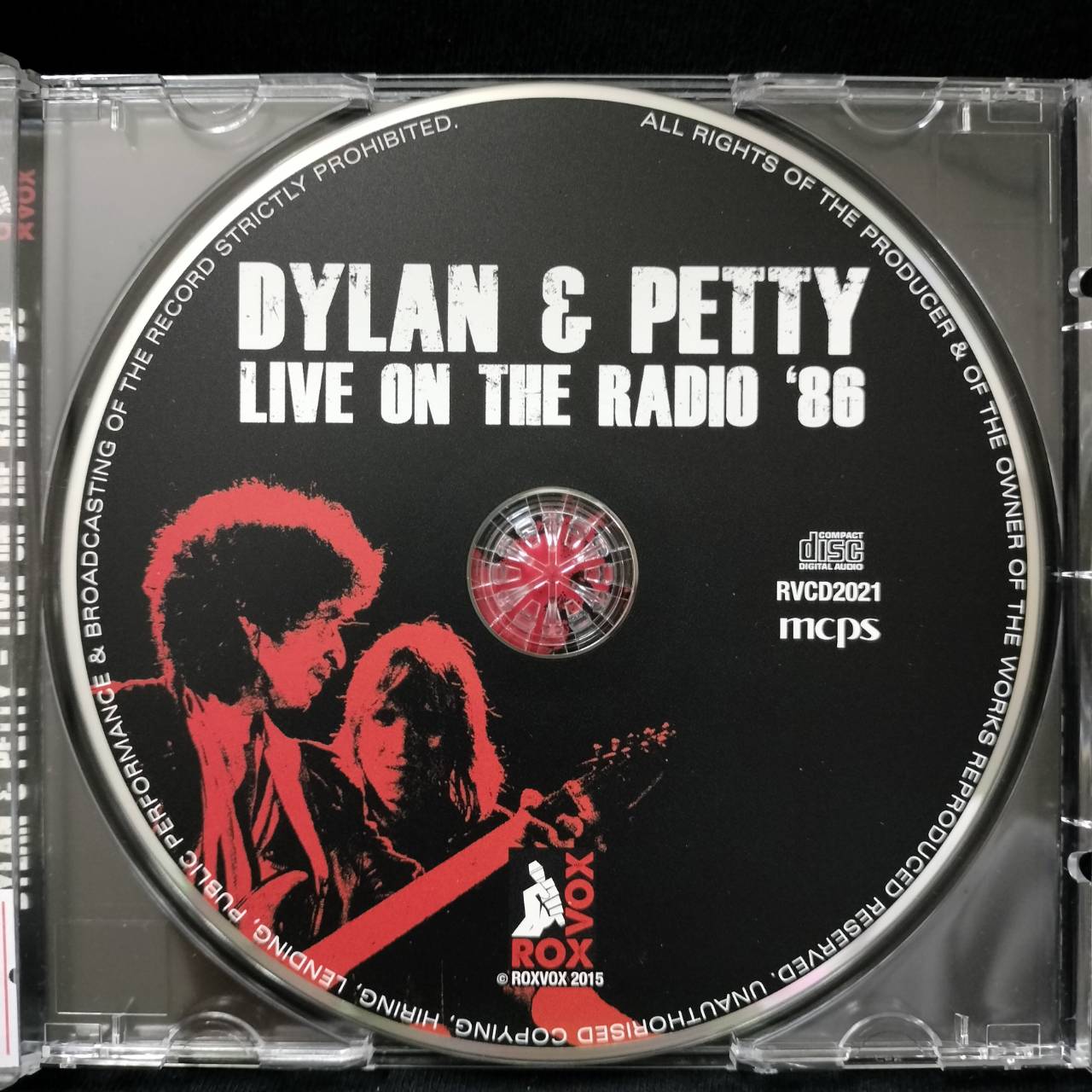 Dylan & Petty – Live On The Radio '86 / ไม่ระบุ / แผ่นสวย