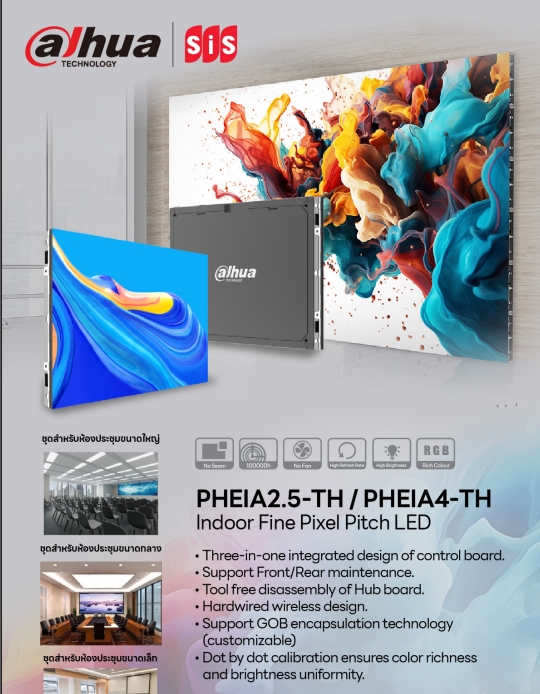 Video Wall ราคาตามขนาดและตามสเปคของลูกค้า