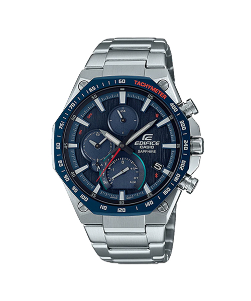CASIO EDIFICE นาฬิกาข้อมือ นาฬิกากันน้ำ นาฬิกาของแท้ ประกันศูนย์ CMG 1 ปี รุ่น EQB-1100XDB-2A
