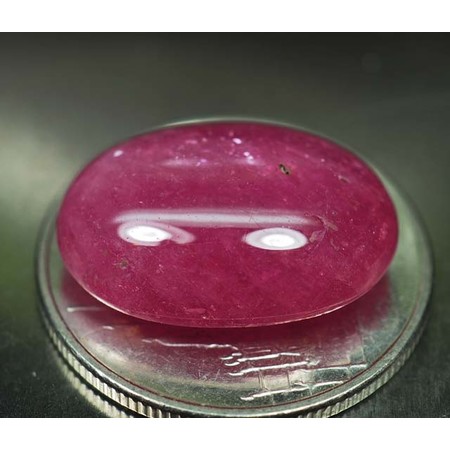 พลอยทับทิม (Ruby) 12.90 กะรัตสีชมพู