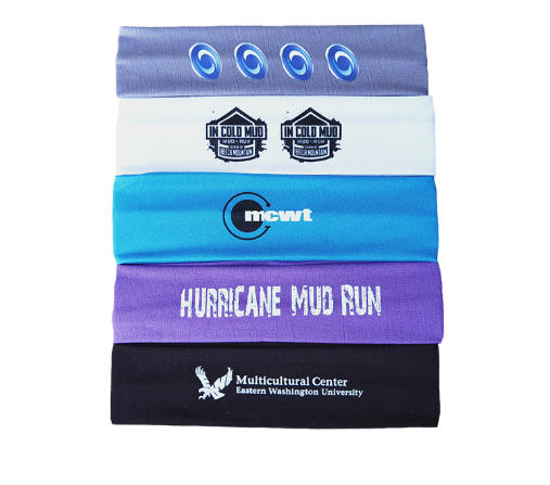 ที่รัดผม,ผ้าคาดผม,ที่รัดผมผ้าขนหนู,สกรีนโลโก้