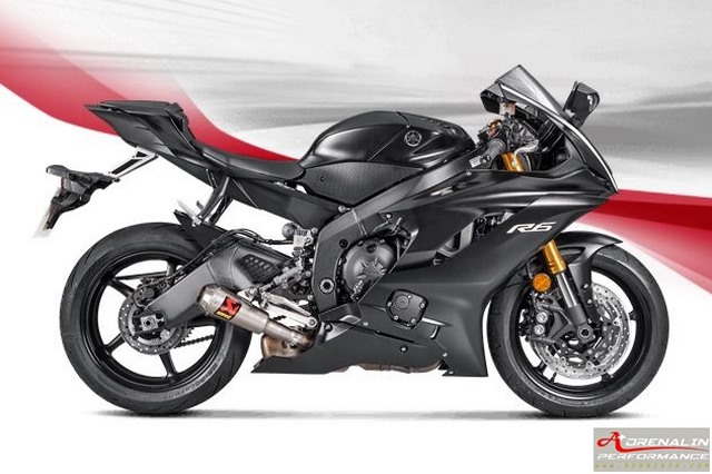 ท่อ Akrapovic MotoGP Slip on titanium สำหรับ R6 2017 (For Exhibition only)