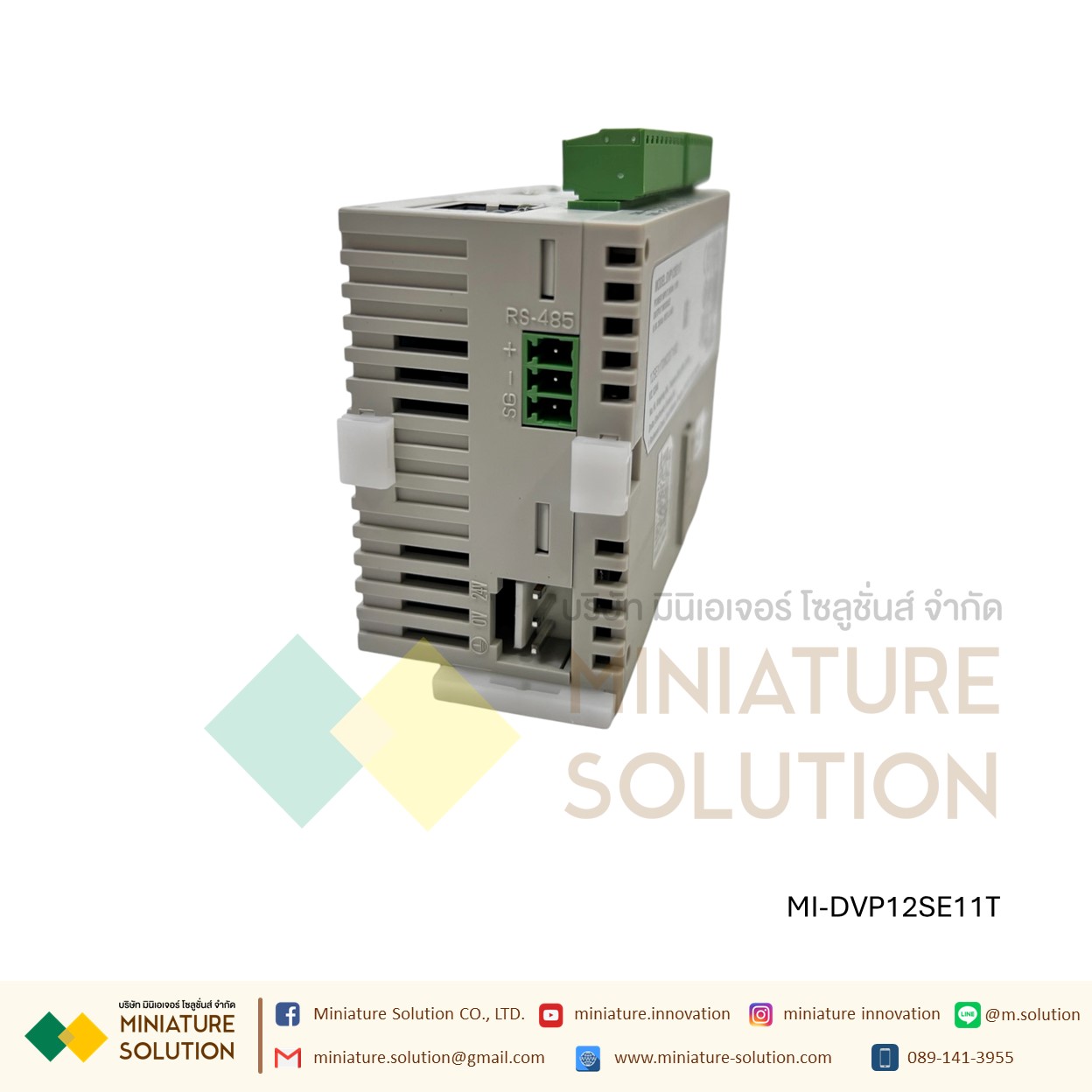 Delta DVP Series (Slim) PLC DVP12SE11T 8I/4O ,Ethernet 24V (Transistor) DVP14SS211T 8I/6O 24V (Transistor)