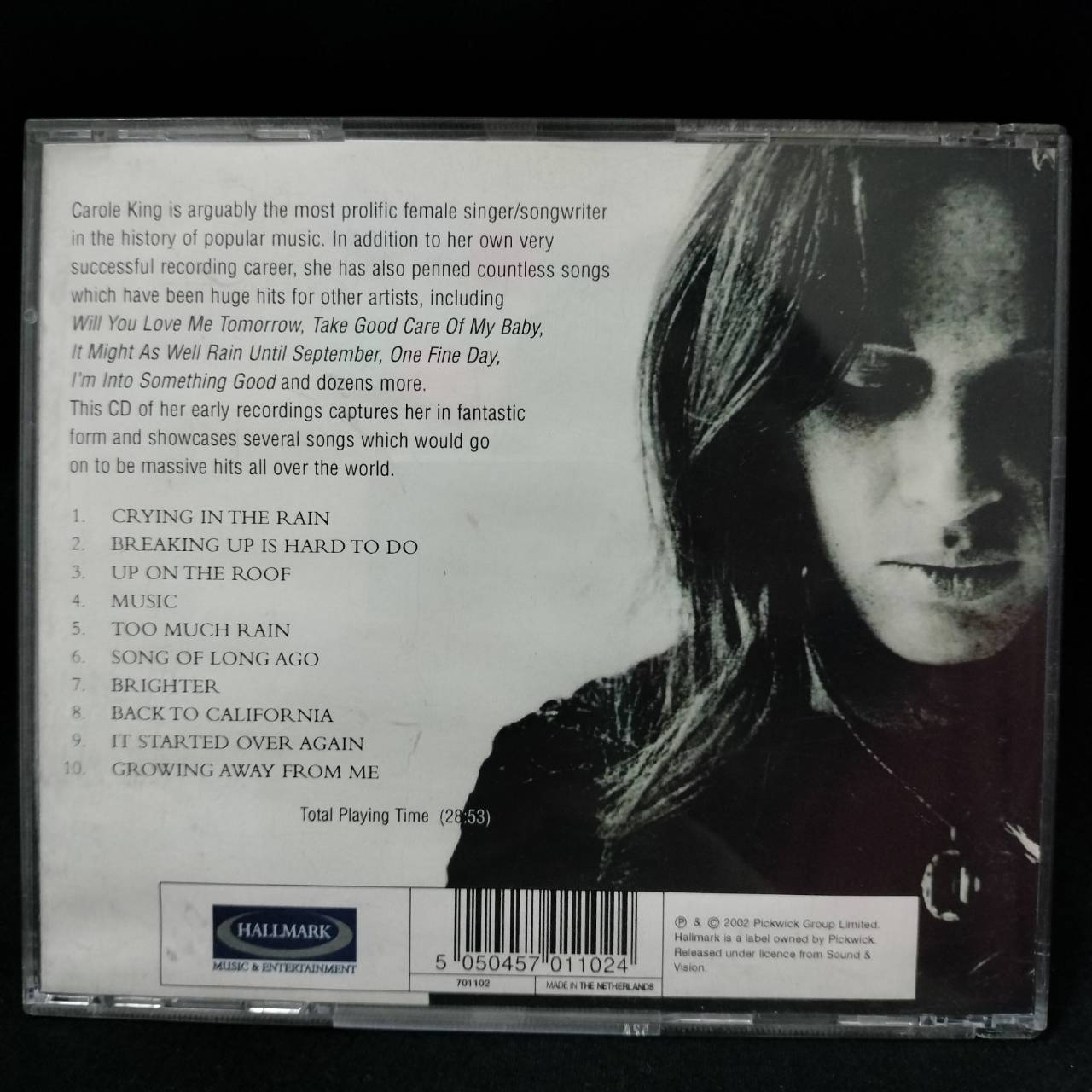 Carole King – The Early Years - Classic Original Recordings / NETHERLAND / แผ่นดี