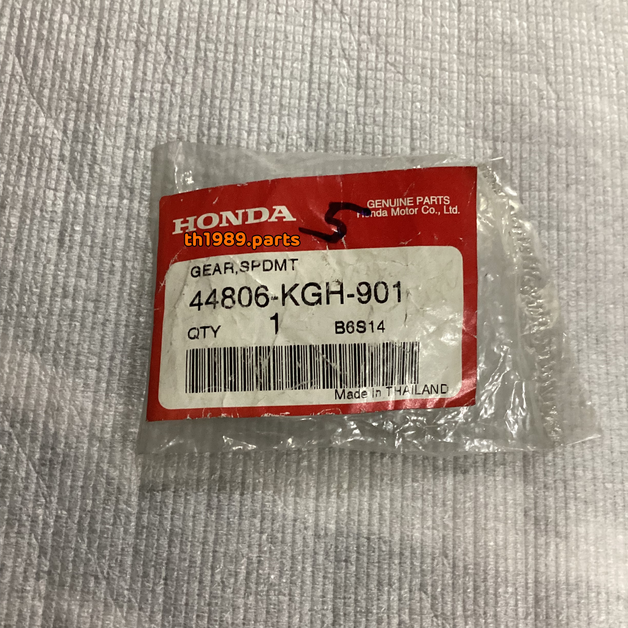 44806-KGH-901 ชุดเฟืองไมล์ WAVE100 WAVE125R 2005 อะไหล่แท้ HONDA