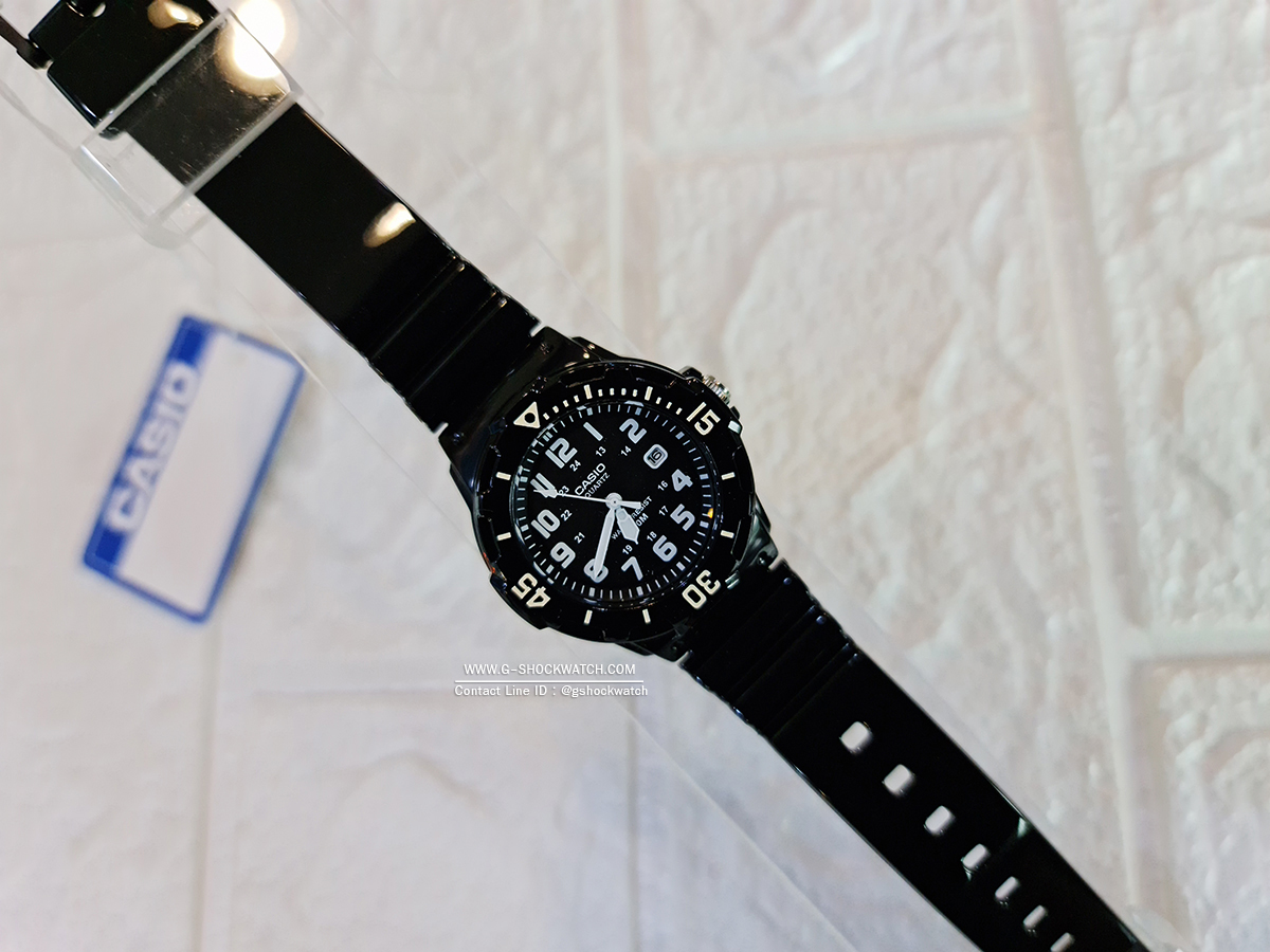 CASIO นาฬิกาข้อมือ นาฬิกากันน้ำ นาฬิกาของแท้ ประกันศูนย์ CMG 1 ปี รุ่น LRW-200H-1B