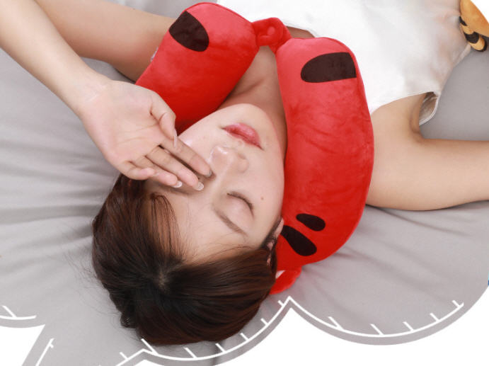 หมอนตุ๊กตาเสือ,หมอนเม็ดโฟม,หมอนรูปตัวU,หมอนตุ๊กตาเสือ 2in1,หมอนตัวยู