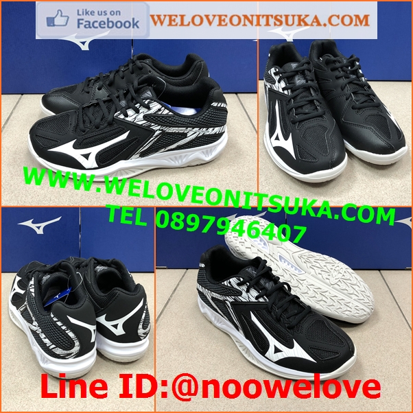 Mizuno Thunder Blade 3 รองเท้ากีฬา Indoor ยอดนิยม สีสวย โดดเด่น ชัดเจน ใส่สบายเท้า V1GA217002